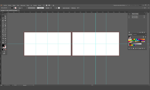 Maquetación en Illustrator