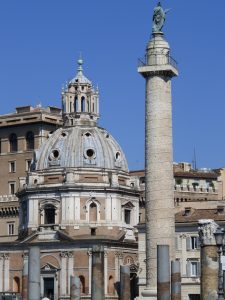 Columna de Trajano en Roma.