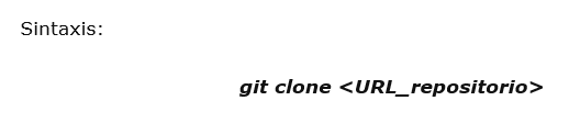 git clone