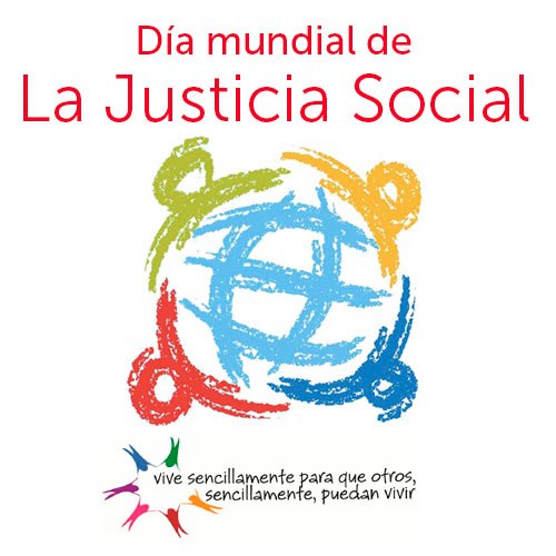 cartel día de la justicia social